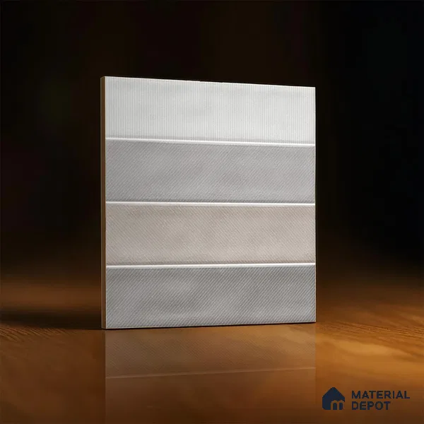 Faux Subway  Tile TL 07257 B Sintra 4002 Granula 1 ft x 1 ft Ceramic Matte Finish - 9 mm  | 2 mm Spacer is Mandatory | Please Expect a Slight Variation of Pattern (Sample)